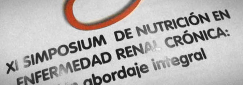 XI Simposium de Nutrición en Enfermedad Renal Crónica