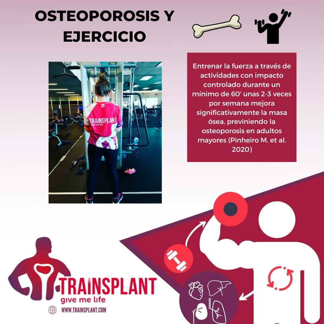 osteoporosis ejercicios recomendados